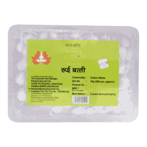 AASTHA COTTON WICKS PLAIN 25 GM