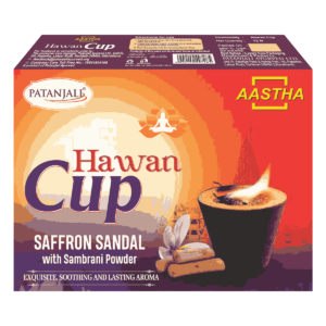 AASTHA HAWAN CUP SAFFRON SANDAL