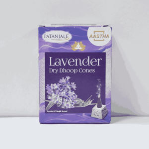 AASTHA LAVENDER DRY DHOOP CONE – 20 GM