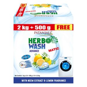 HERBO WASH A.MATIC D.PWDR. 2KG+FREE 500G