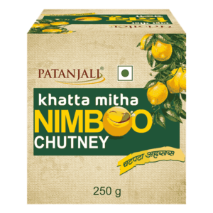 KHATTA MITHA NIMBOO CHUTNEY 250 GM