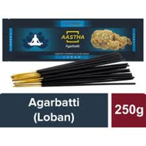 AASTHA AGARBATTI LOBAN 250 GM