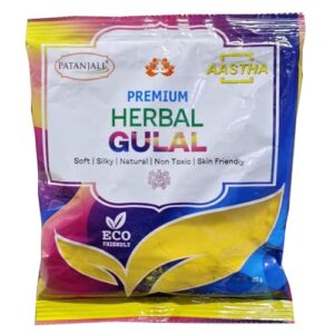 Patanjali Holi colour Yellow